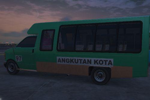 indonesian Public Transportation Textures
